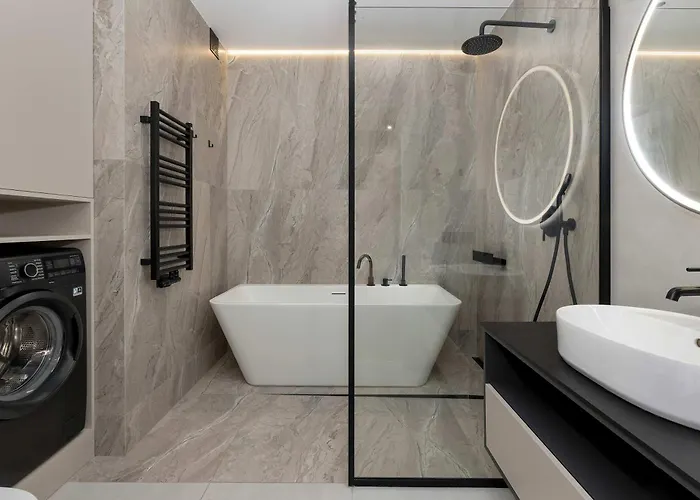 Lejlighed Modern With Ac & Parking In By Renters *